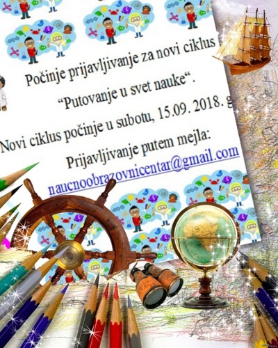 Počelo prijavljivanje za Putovanje u svet nauke